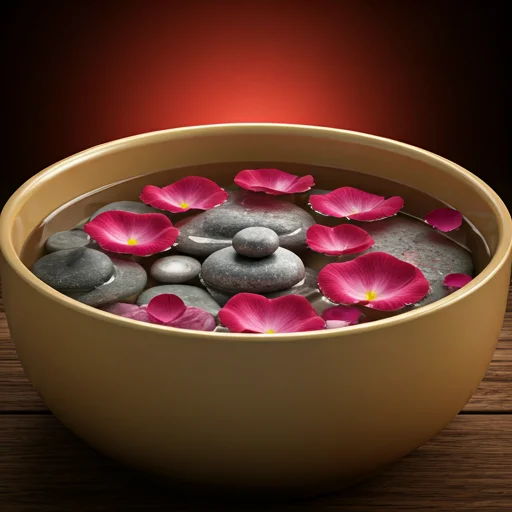 Pétalos de rosa